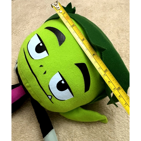 Teen Titans Go! Beast Boy 14” Plush Toy DC Comics - Picture 6 of 8